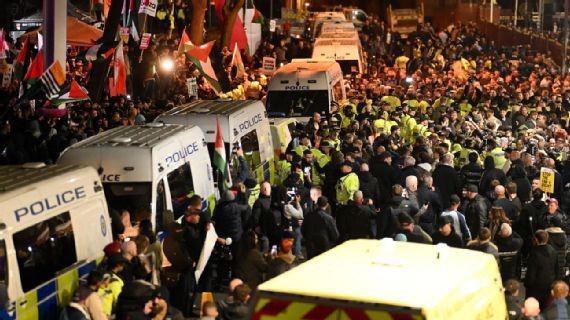 绝地求生直播-ESPN：禁止特拉维夫马卡比球迷进维拉主场被质疑，英警长辞职